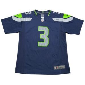 NIKE NFL Seattle Seahawks Russell Wilson #3 Youth Jersey - size L 14/16